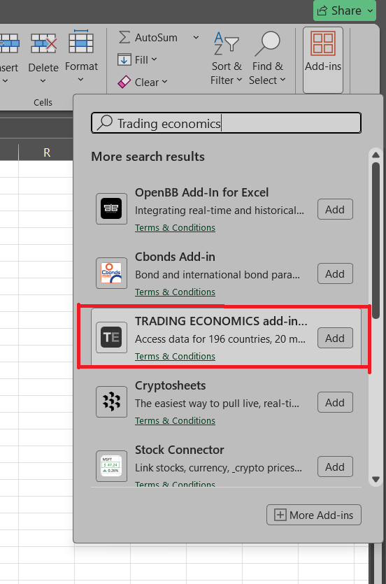excel web installation